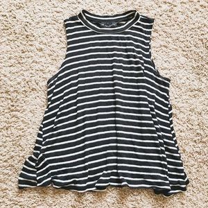 Striped halter top
